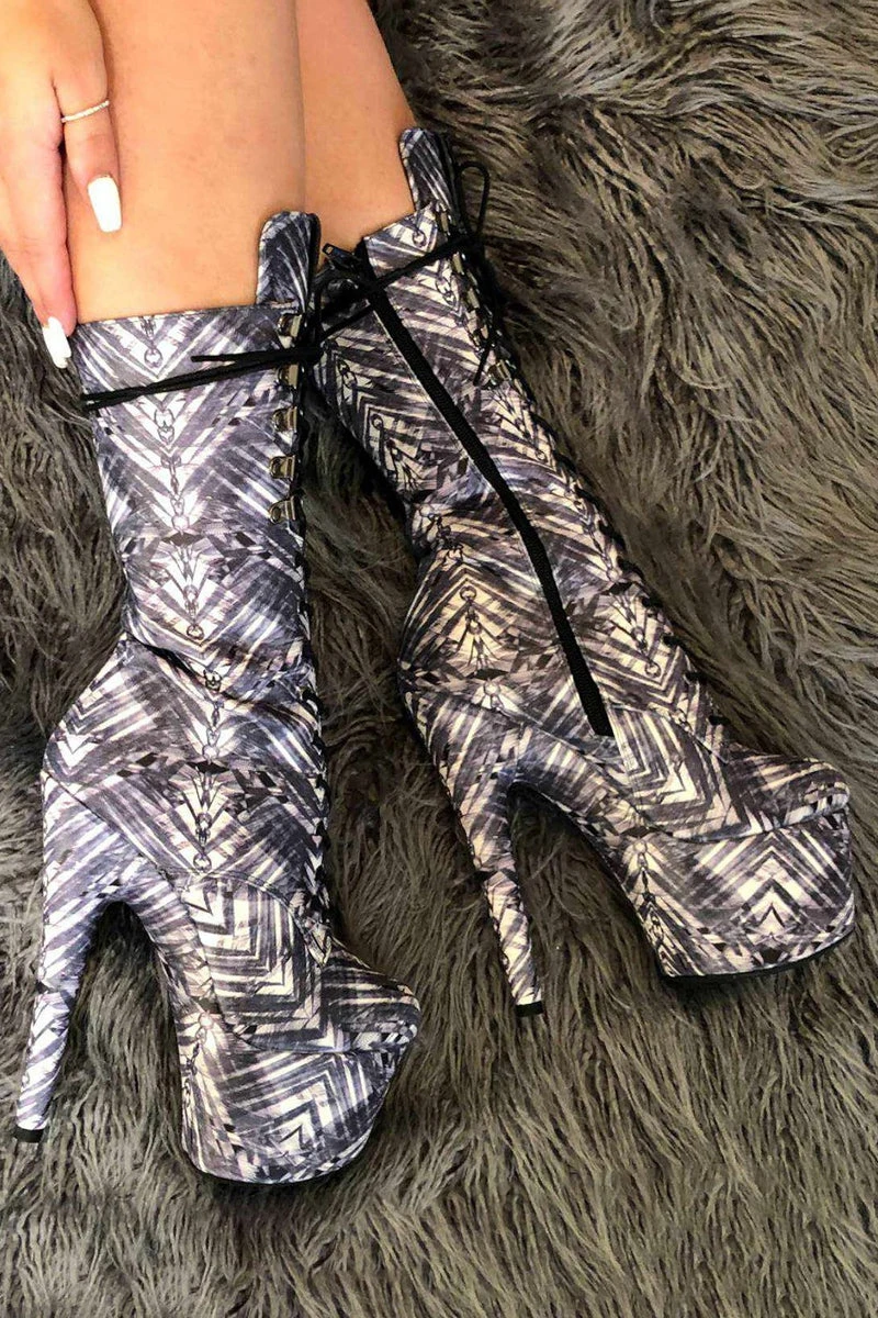 Hella Heels Cult Boots - 7inch 5 Hella Heels Cult Boots - 7inch - Image 3