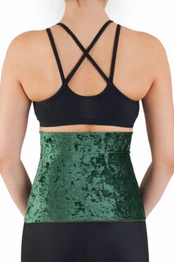 Dragonfly Back Warmer - Velvet Emerald -Rad Store DF Velvet Backwarmer emerald3