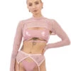 Naughty Thoughts XXX Rated See Through Shrug - Pink -Rad Store DL 08964copy 0535c765 b23b 4285 ad44 dcdfdf6cf4ff