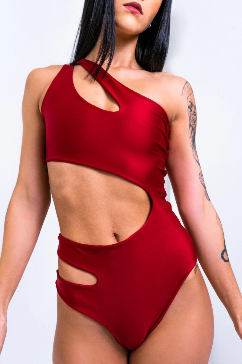 Sorte Under My Spell Bodysuit - Red 9 Sorte Under My Spell Bodysuit - Red - Image 7