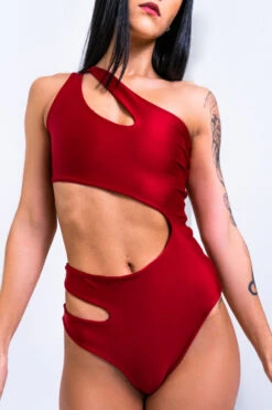 Sorte Under My Spell Bodysuit - Red -Rad Store DSC4442 Edit