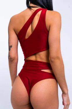 Sorte Under My Spell Bodysuit - Red -Rad Store DSC4448