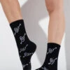 RAD Pole Love Socks - Black -Rad Store DSCF0609