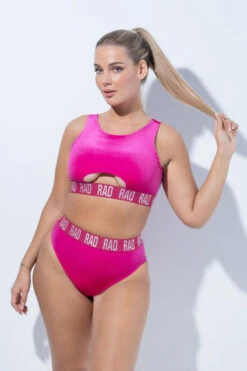 RAD Bahari Top - Velvet Fuchsia -Rad Store DSCF5561