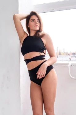 REV ACTIV Second Skin Top - Black -Rad Store ECLIPSESHINYBLACKSHORTS 1