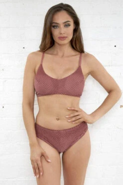 Lunalae Lana Low Rise Shorts - Dusty Rose Velvet -Rad Store Eccom White 148 471x753 1