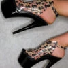 Hella Heels Make It Reign 7inch Stilettos - Black -Rad Store EmpireKicksMakeitReignBlack7inchpoledanceShieldStiletto