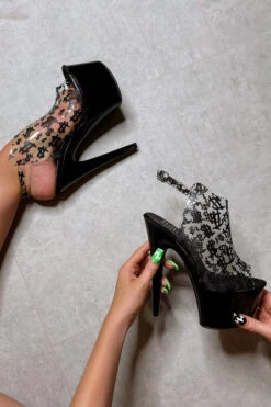 Hella Heels Make It Reign 7inch Stilettos - Black 7 Hella Heels Make It Reign 7inch Stilettos - Black -Rad Store EmpireKicksMakeitReignBlack7inchpoledanceShieldStiletto 2