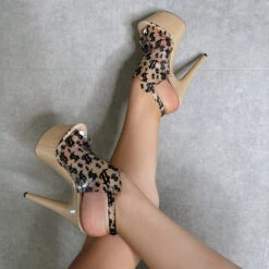 Hella Heels Make It Reign 7inch Stilettos - Sand -Rad Store EmpireKicksMakeitReignSand7inchpoledanceShieldStiletto 7 1