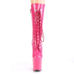 Pleaser USA Flamingo-1050 8inch Pleaser Boots - Patent Hot Pink 12 Pleaser USA Flamingo-1050 8inch Pleaser Boots - Patent Hot Pink -Rad Store FLAMINGO 1050 HP M01