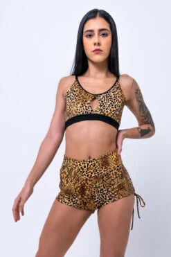 Sorte Full Moon Bottoms - Snake-Leopard -Rad Store FULLMOON18
