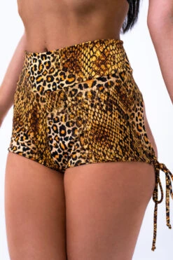 Sorte Full Moon Bottoms - Snake-Leopard -Rad Store FULLMOON21