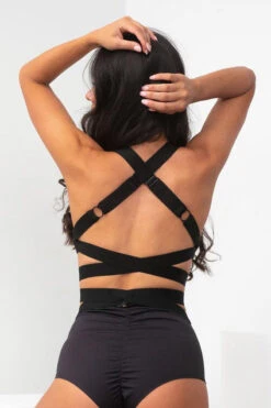 Lunalae Fallon Top - Recycled Black -Rad Store FallonTopRecycled11