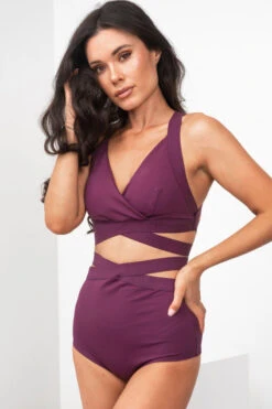 Lunalae Fallon Top - Recycled Mulberry -Rad Store FallonTopRecycled12