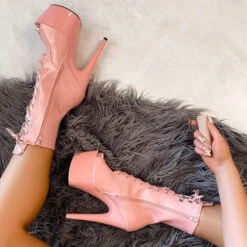 Hella Heels LipKit Open Toe 7inch Boots - Candy Shop -Rad Store File 017 Edit 5f8a41ac b93b 49c3 b2ff 94c32aa70404