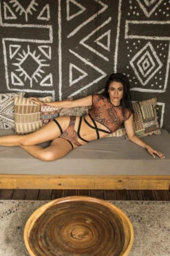 Paradise Chick Frankie Garter Shorts - Rust -Rad Store Garter Short Rust 01 b87417b7 de98 46bd be3f 3813e29d70e7 1