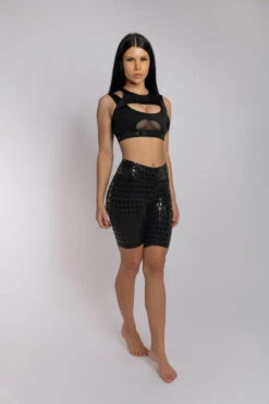 CXIX Gecko Grip Biker Shorts - Black -Rad Store GeckoBikerShorts20 08 20CreaturesofXIXEcom 86