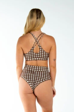 AMBR Designs Eco Crop Top - Gingham 7 AMBR Designs Eco Crop Top - Gingham -Rad Store IMG 0061 2