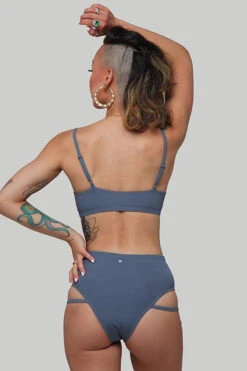 CXIX LA Bottoms - Ribbed Dark Grey -Rad Store IMG 0278 LOW