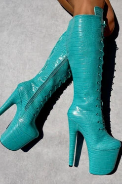 Hella Heels Killing Eve Knee High Boots - 8inch 8 Hella Heels Killing Eve Knee High Boots - 8inch -Rad Store IMG 0280