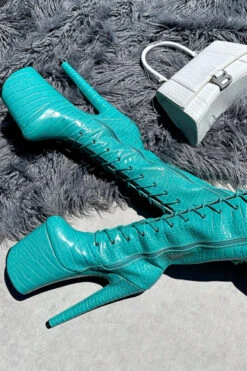 Hella Heels Killing Eve Knee High Boots - 8inch 10 Hella Heels Killing Eve Knee High Boots - 8inch -Rad Store IMG 0298