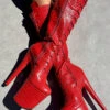 Hella Heels Out For Blood Knee High Boots - 8inch -Rad Store IMG 0522