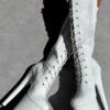 Hella Heels Ghosted Knee High Boots - 8inch -Rad Store IMG 0577