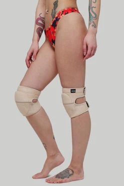 CXIX Velcro Kneepads - Sand -Rad Store IMG 1709 LOW