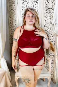 Chantay Polewear Cherryribbon Garter Shorts - Bordeaux -Rad Store IMG 3128 5557b811 dd9d 489e b4d4 ce9f07bb1fe5