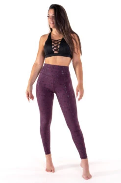 The Enviro Co. Extra Sticky Grippy Leggings - Plum -Rad Store IMG 4427 1