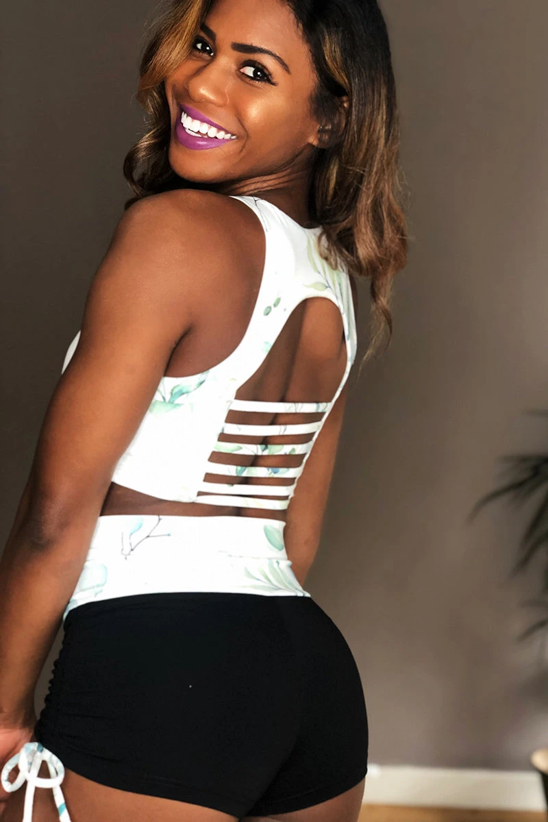 The Enviro Co. High Neck Crop Top - Daintree Day 3 The Enviro Co. High Neck Crop Top - Daintree Day