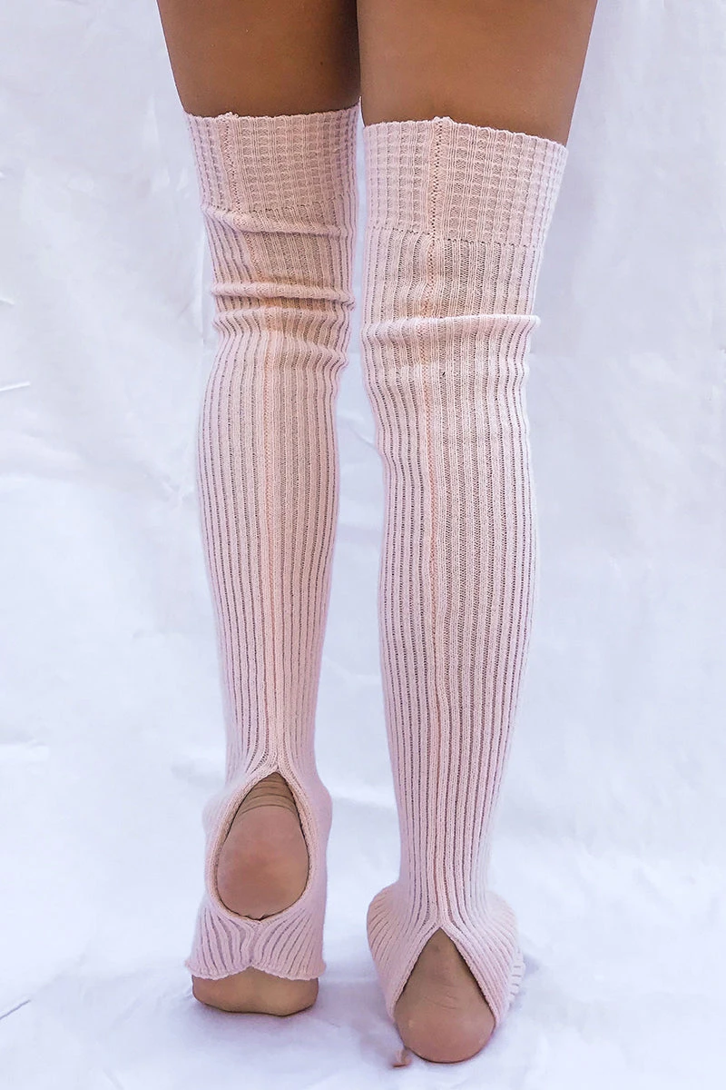 Lunalae Leg Warmers - Rose Pink 4 Lunalae Leg Warmers - Rose Pink - Image 2