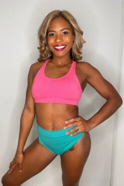 The Enviro Co. High Hip Shorts - Green -Rad Store IMG 8324