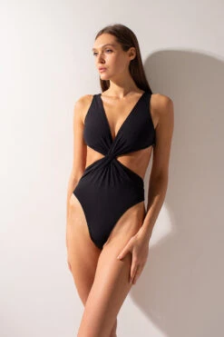 Shark Polewear Twist Bodysuit - Black -Rad Store IMG 8972