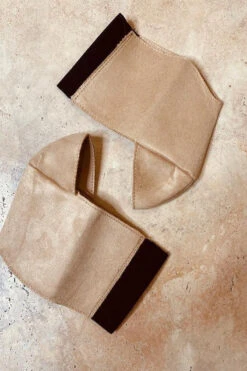 Rad Store 41 Hella Heels Classique Shoe Protector - Sand Faux Suede