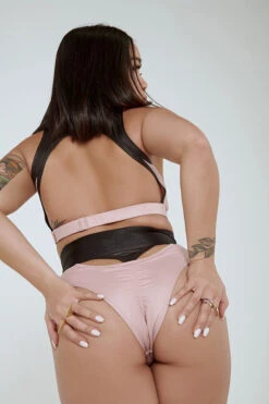 CXIX I Slay G-Banger Bottoms - Pink/Black -Rad Store I Slay Top Bottoms Pink Active wear Poledance dance Aerialist Fashion 2