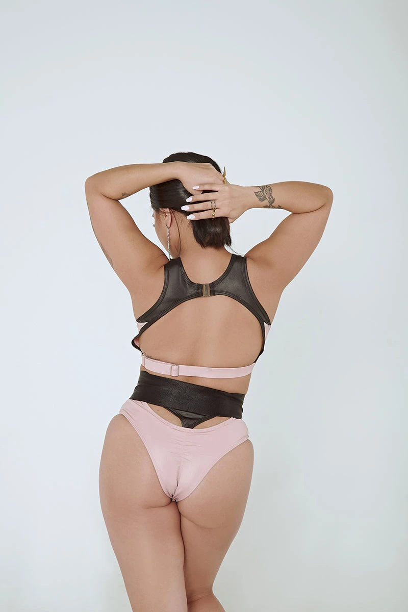 CXIX I Slay G-Banger Bottoms - Pink/Black - Image 6