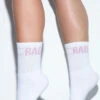 RAD Socks - Pink Lurex -Rad Store KXT49426 Edit