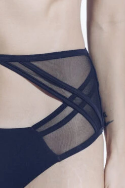 MilaKrasna Silvia Bottoms - Black -Rad Store MilaKrasna poledance silvia bottom black front detail lookbook