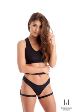 Bandurska New Moon Suspender Accessory - Black -Rad Store NewMoon 3