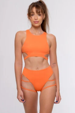 Nona Perkasa Night Jasmine Bottoms - Salmon -Rad Store NightJasmineSalmon01