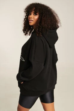 Paradise Chick Pole Dancer Hoodie - Black -Rad Store PARADISECHICK33647