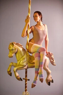 Rolling Pony Bodysuit - Rosé Sparkle 13 Rolling Pony Bodysuit - Rosé Sparkle -Rad Store Ponei49