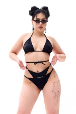 MÆD Bikini Top - Matte Black -Rad Store RIMG0632F
