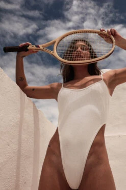 Rolling KI Bodysuit - Ribbed Off-White -Rad Store RollingGABI 1171