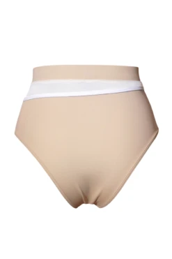 Hamade Activewear High Cut Bottoms - Beige -Rad Store SS23 14