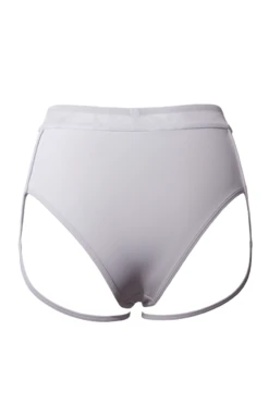 Hamade Activewear Mesh-side Garter Bottoms - Light Grey -Rad Store SS23 28