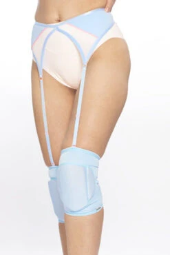 Queen Garter Belt - Sweet Blue -Rad Store SkyBlue2e 1