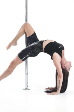 Paradise Chick Superhero Ultra Grip Biker Shorts - Black Leopard -Rad Store StickyBiker 1