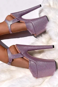 Hella Heels The Glitterati 7inch Stilettos - Sugarbaby 7 Hella Heels The Glitterati 7inch Stilettos - Sugarbaby -Rad Store SugarBaby7inch3